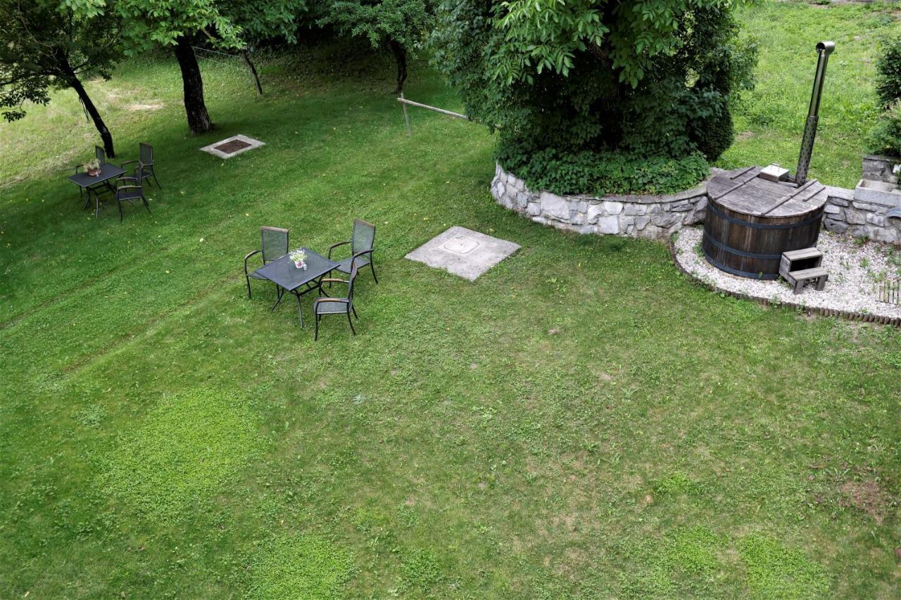 Guesthouse Idila Pod Nanosom Senozece Bagian luar foto